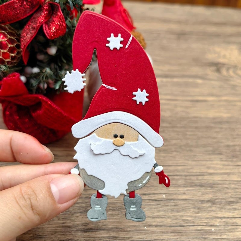 Feemkota Christmas Die Cuts for Card Making Santa Claus Christian Theme Stamps Cutting Dies for DIY Paper Scrapbooking Crafts Embossing Decorations - Image 2